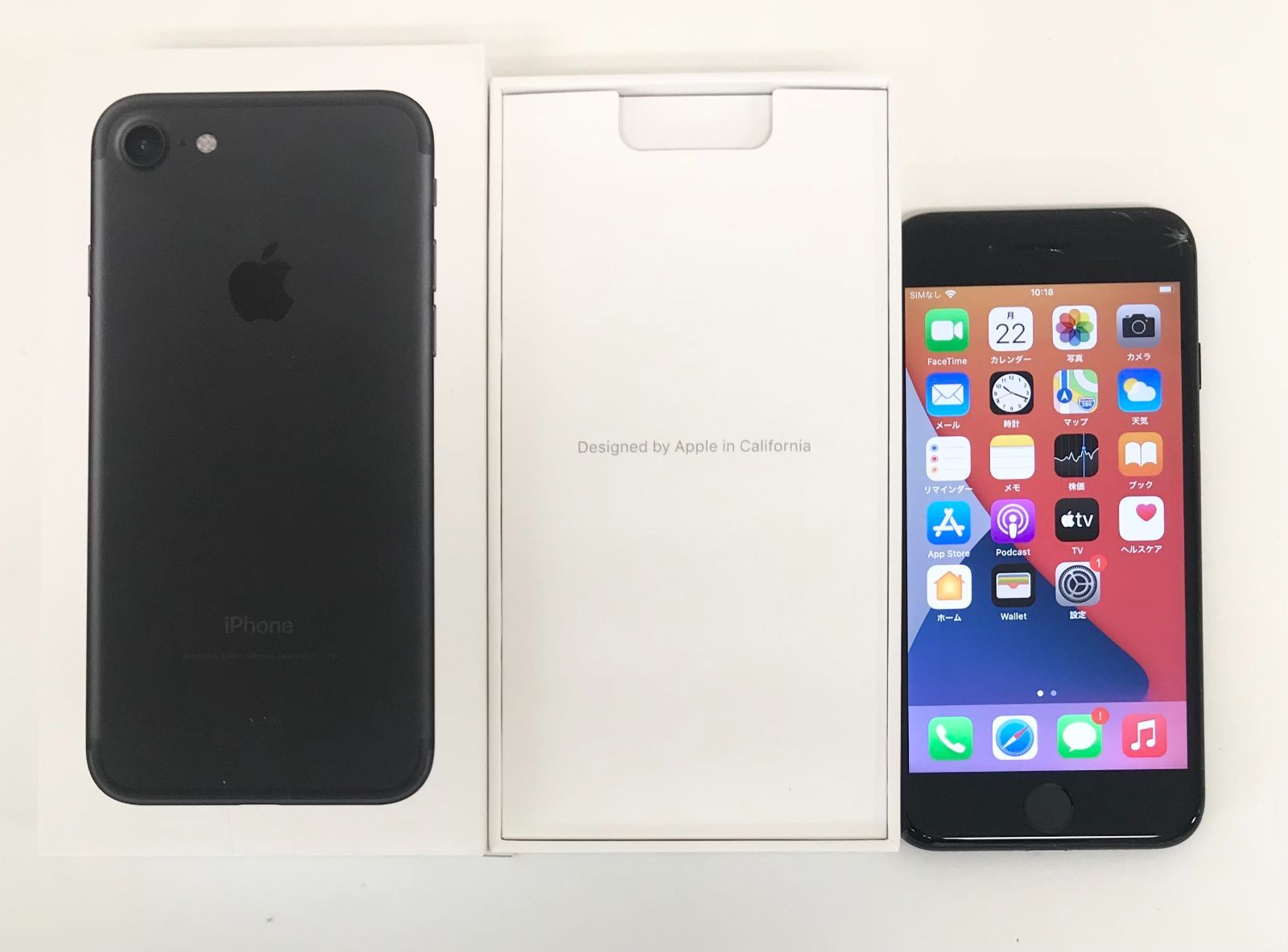 iPhone7 128GB ジャンク θ【ジャンク品/SIMロック解除済み】iPhone 7 128GB ブラック