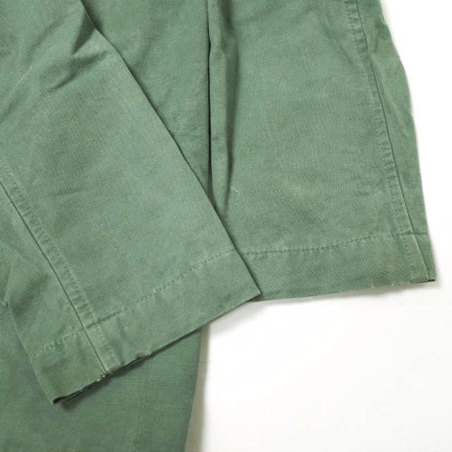 フレンチヴィンテージ 1950-60s Dumont d`urville Canvas Hunting Jacket キャンバスハンティングジャケット  M程度 Green カバーオール フランス ユーロ アンティーク VINTAGE アウター g13030