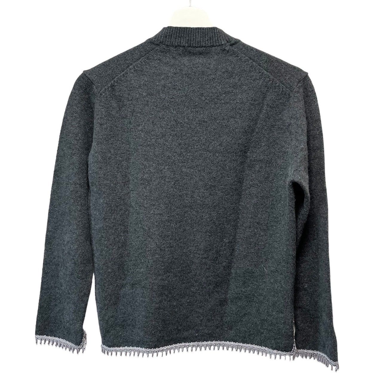 【WEB限定】 JUNYA WATANABE ジュンヤワタナベ 00AW フリンジ装飾ウール トップス