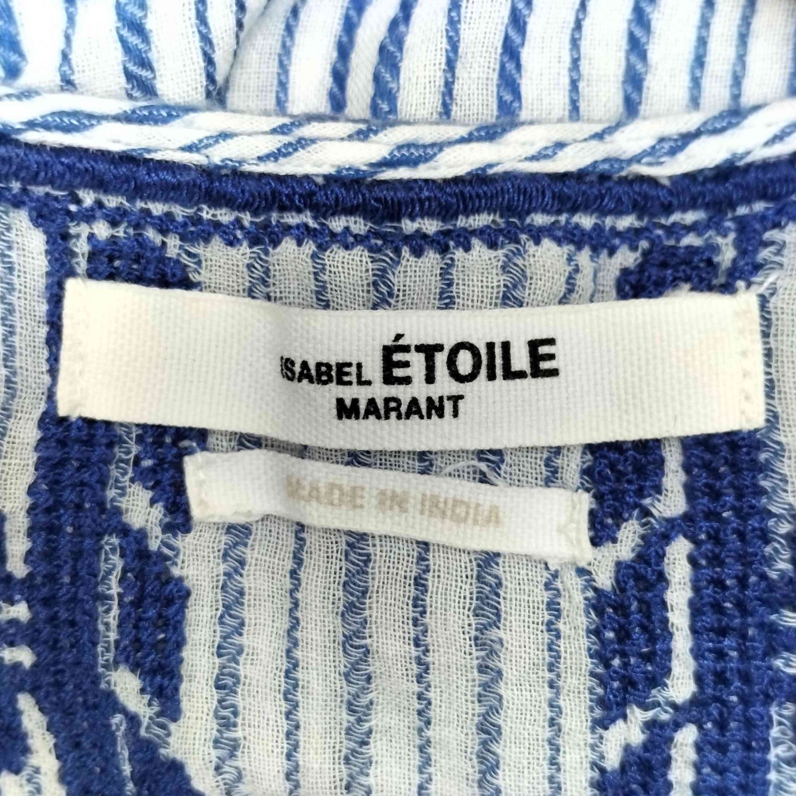 イザベルマランエトワール ISABEL MARANT ETOILE インド製 インド綿 