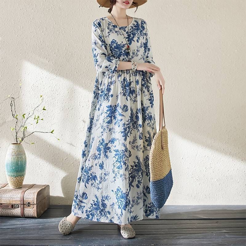 konawaka様カグレ　薄手　ロングワンピース　春　夏　秋口にも konawaka様カグレ薄手ロングワンピース春夏秋口にも