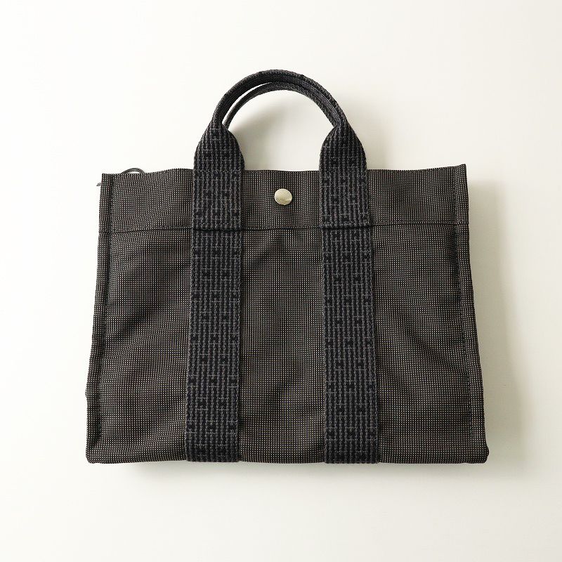 美品 定番アイテム エルメス HERMES エールラインPM キャンバス