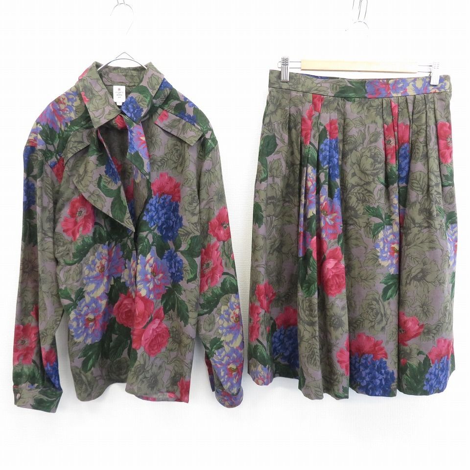 ウンガロ Ungaro ヴィンテージ セットアップ スカートスーツ