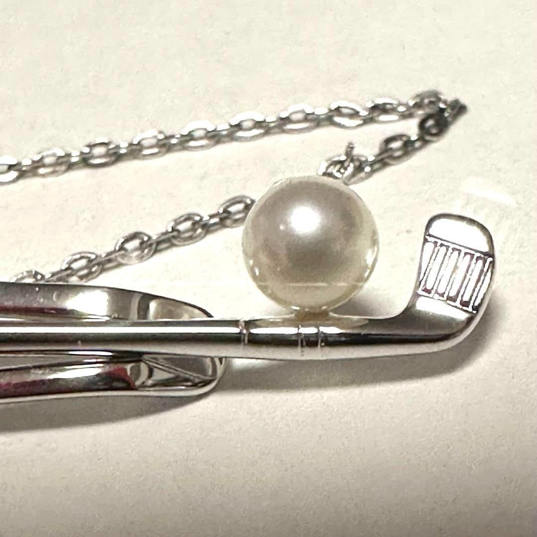 ミキモト MIKIMOTO ネクタイピン SV パール約5mm シルバー 美品 - メルカリ