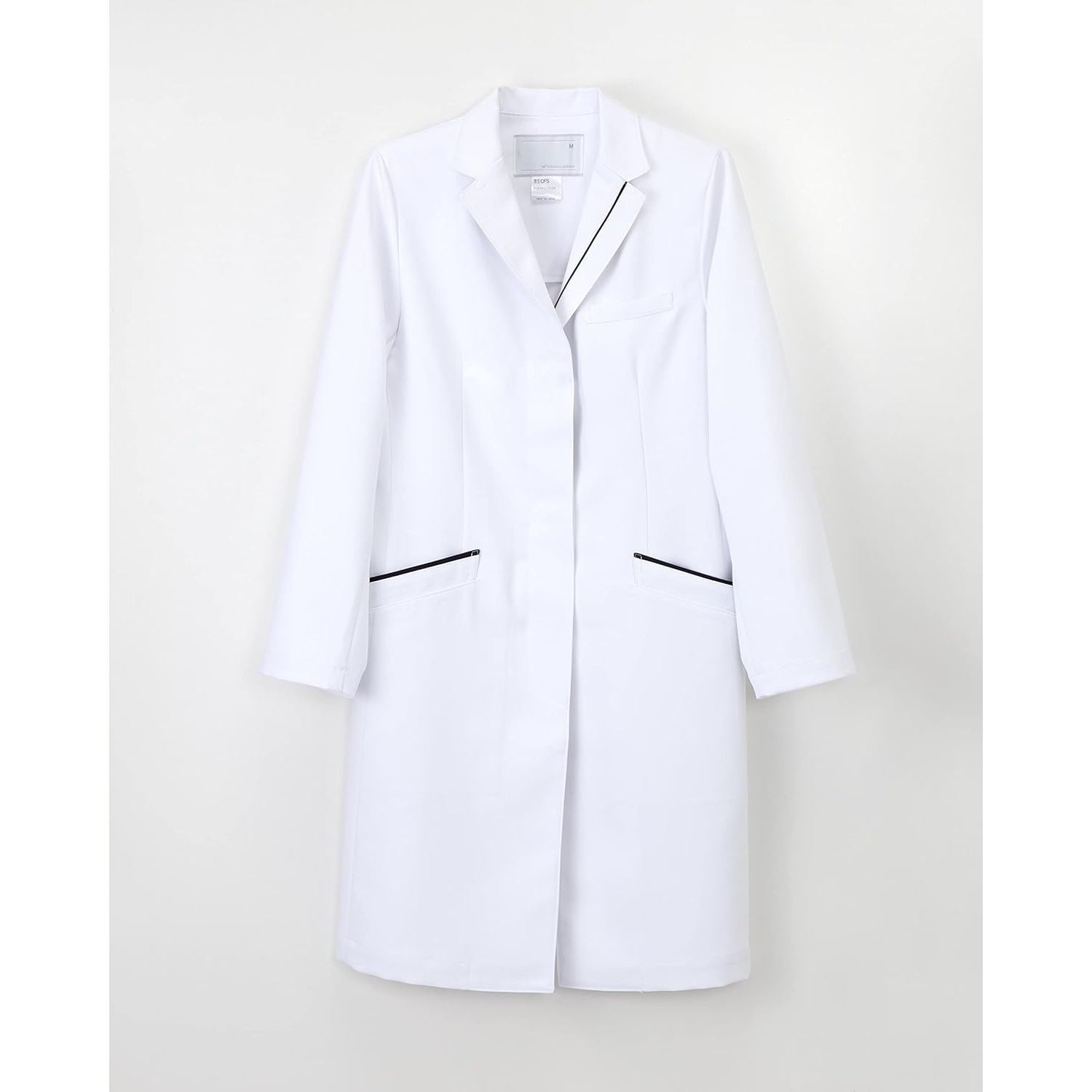 女子シングルドクターコート 30-1002-83 ナガイレーベン CJ-3380 M Tネイビー