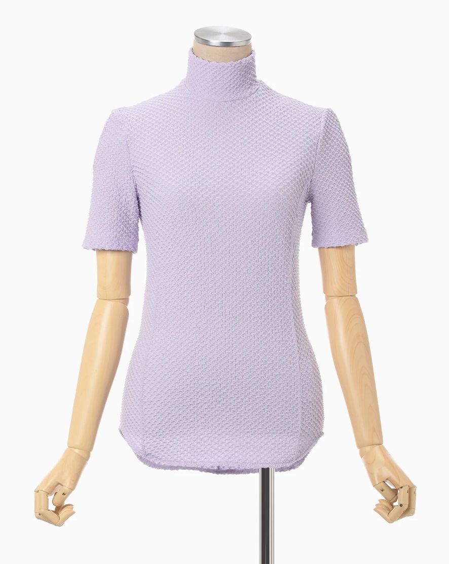 Mame Kurogouchi ベロアジャガード ハイネックトップ Mame Kurogouchi - ベロアジャガードトップ mamekurogouchi 花柄