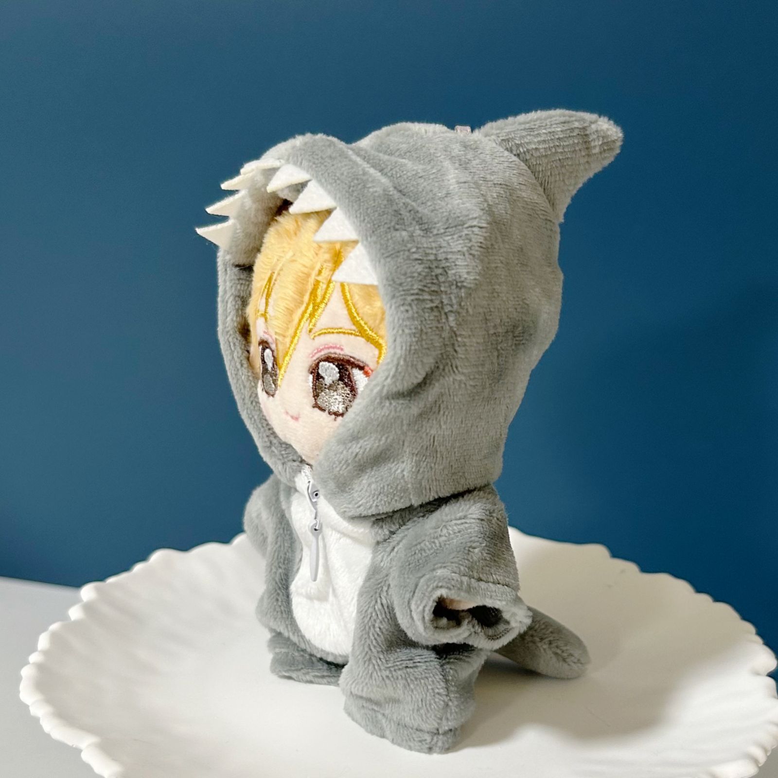 10cm 12cm ぬい服 サメ 着ぐるみ パーカー ぬいぐるみ服 いつ