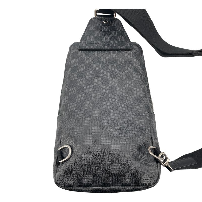 ルイ ヴィトン LOUIS VUITTON アヴェニュー スリングバッグ N41719 ブラック ダミエ グラフィット メンズ ボディバッグ