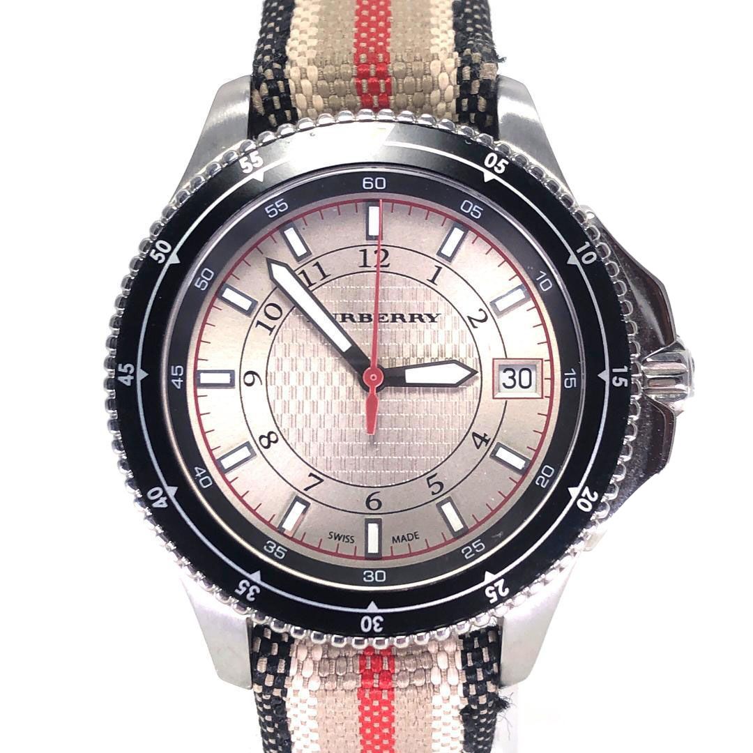 美品】BURBERRY バーバリー／腕時計 デイト BU7609／クォーツ