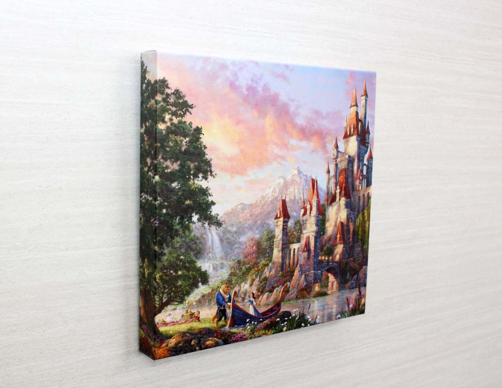 ディズニー/トーマス キンケード「美女と野獣2」展示用フック付