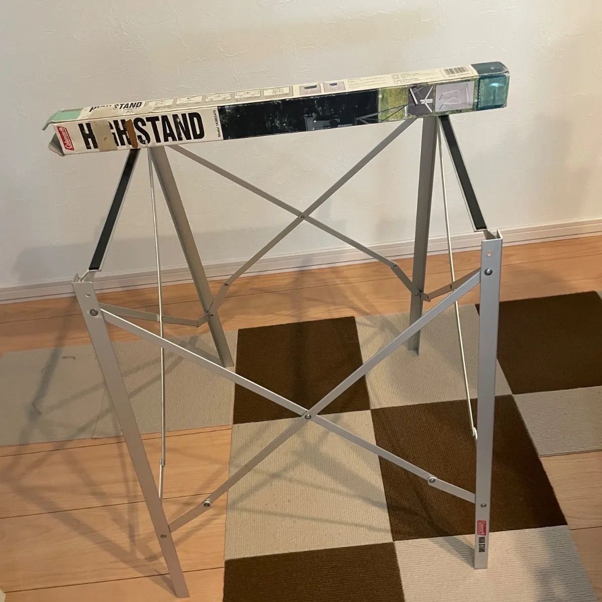 Coleman コールマン ハイスタンド（箱付き） コールマンColeman ハイスタンド ツーバーナースタンド 希少 旧