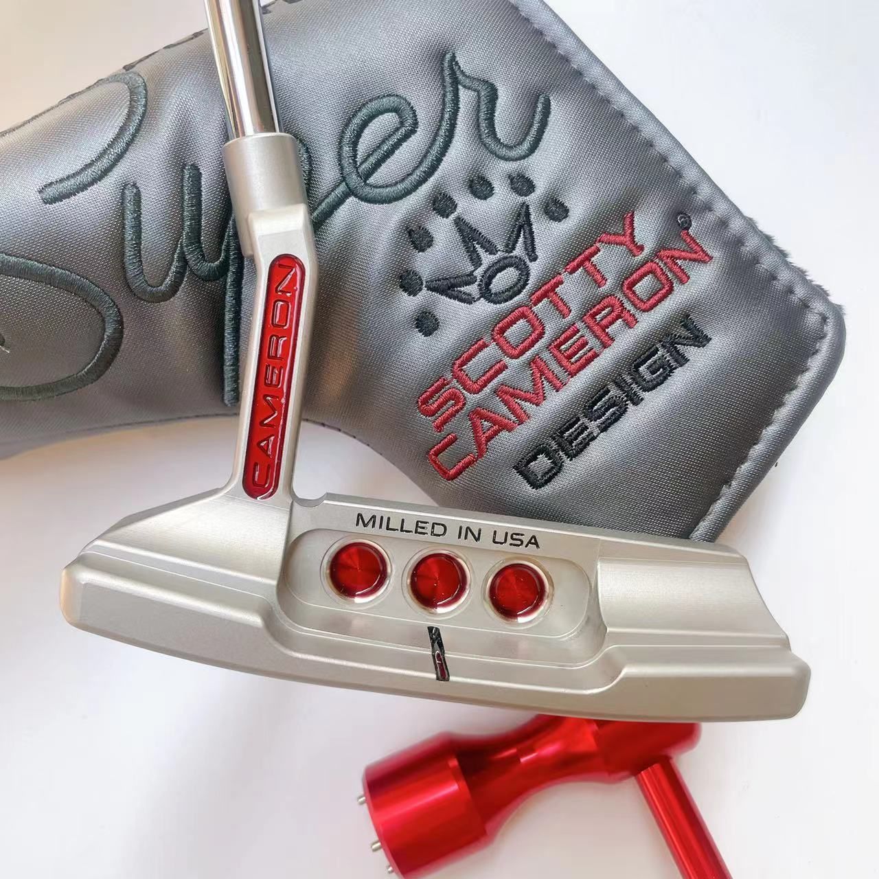 宅配 スコッティキャメロン☆ヘッドカバー緑Titleist レア 美品 