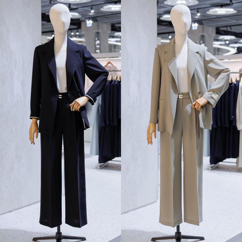 ラインアクション 25 年 戻ります ベルト ジャケット パンツ セットアップ 2col
