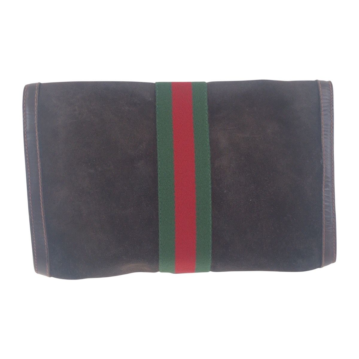 GUCCI グッチ ヴィンテージ オールドグッチ シェリーライン ブラウン