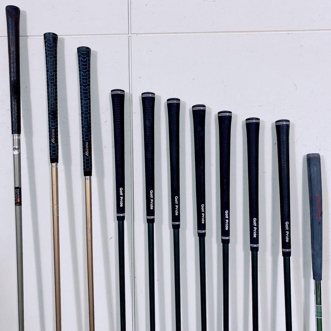 ゴルフクラブ メンズセット ミズノ プロ Ti-120 入門 N 1374 ヘッドカバー クラブセット 