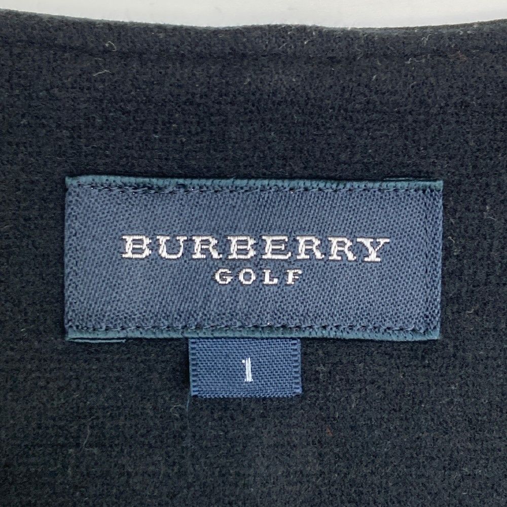 サイズ：1 BURBERRY GOLF バーバリーゴルフ ノースリーブ ジップ