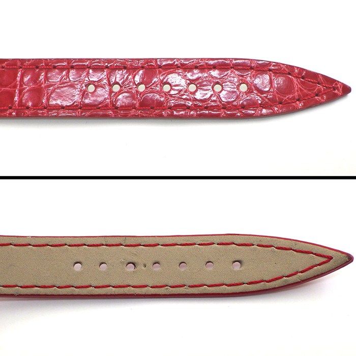 フランクミュラー FRANCK MULLER 腕時計 ロングアイランド プティ レリーフ 802QZRELMOP CD 1P レクタンギュラー ダイヤ付き ホワイトシェル文字盤 K18PG レッド クロコダイル レザーベルト クオーツアナログ 【中古】 FRANCK MULLER - フランクミュラー FRANCK MULLER 腕時計 ロング