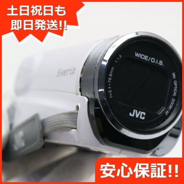 美品 GZ-E565 シルキーホワイト 即日発送 デジタルビデオカメラ