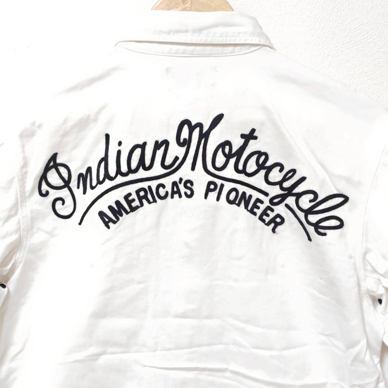 豪華刺繍◎ バイカーコーデに◎ 【INDIAN MOTOCYCLE