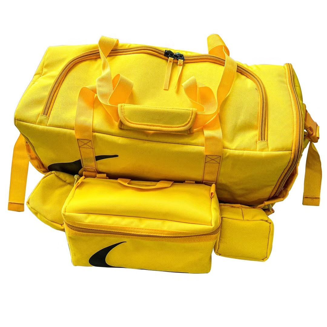 [新品未使用]NIKE Off White Duffle Bag イエロー UNITED ARROWS & SONS（ユナイテッドアローズアンドサンズ）の「NIKE