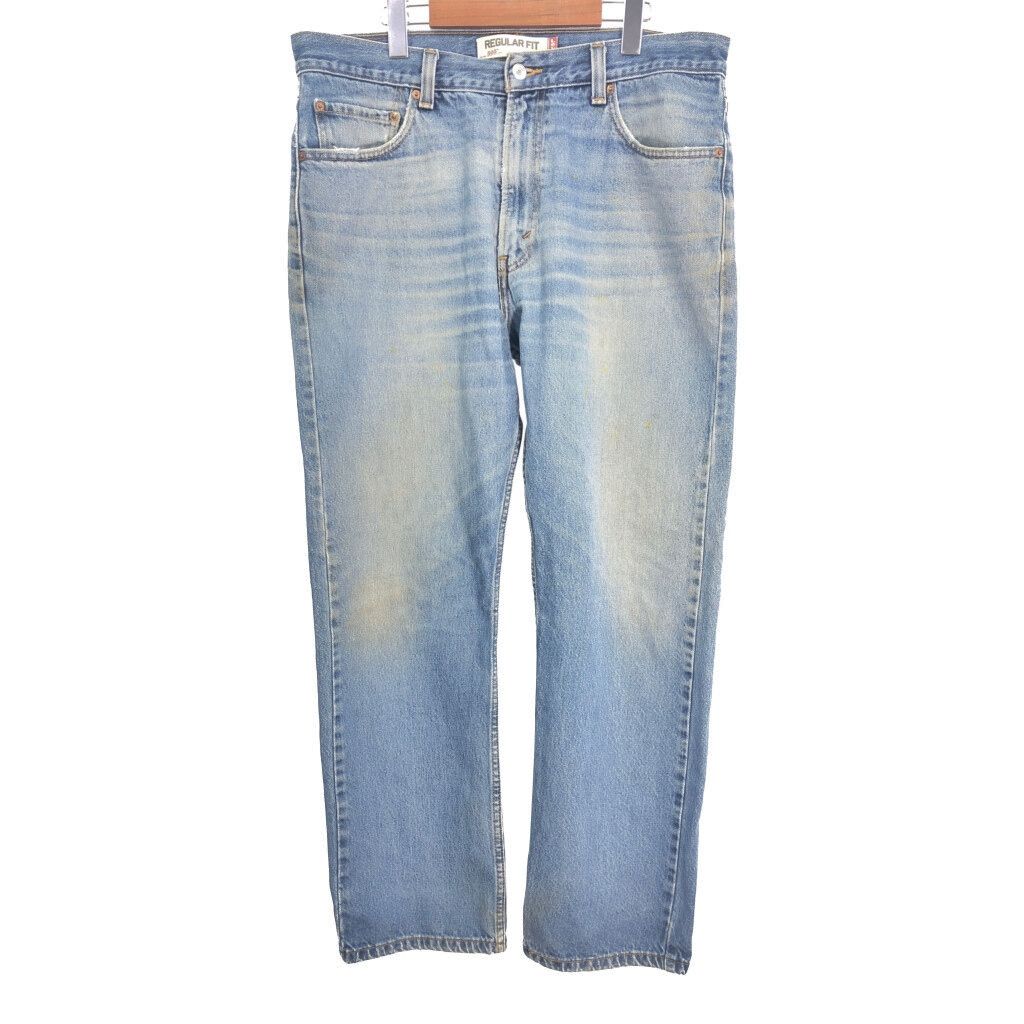 Levi's リーバイス 505 デニムパンツ ブルー (メンズ W36 L30) 中古 古着 S3257