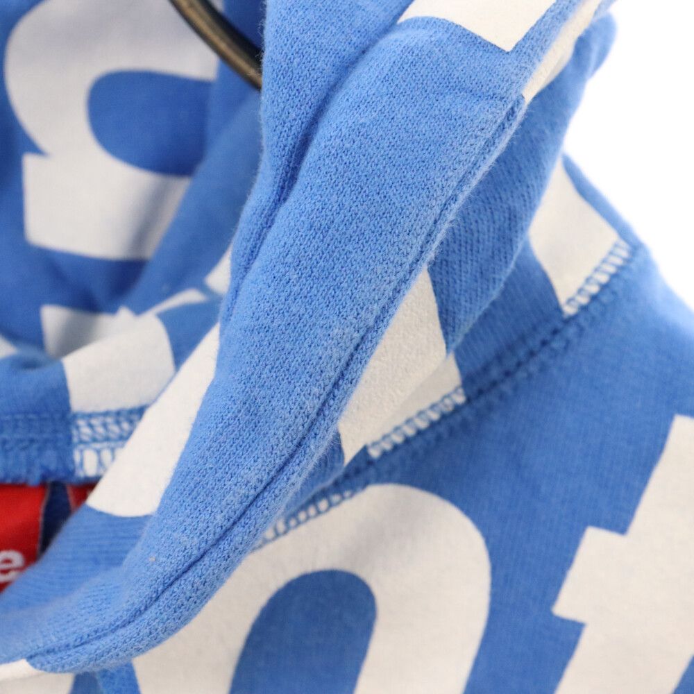 07SS シュプリームイリーガル ビジネス ロゴ総柄 フルジップスウェットパーカ SUPREME (シュプリーム) 07SS Illegal Business Full Zip Hoodie