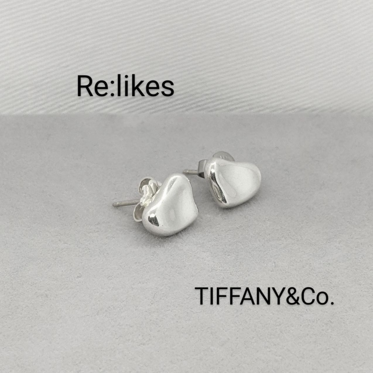 廃盤 ティファニー シルバー フルハート ピアス ヴィンテージ - メルカリ