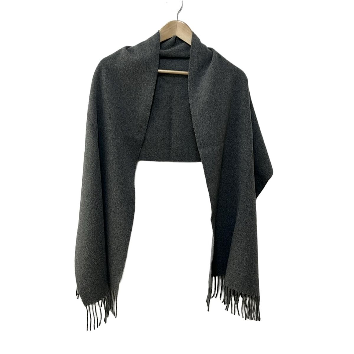 ACNE STUDIOS アクネ ストゥディオズ マフラー - ダークグレー ウール