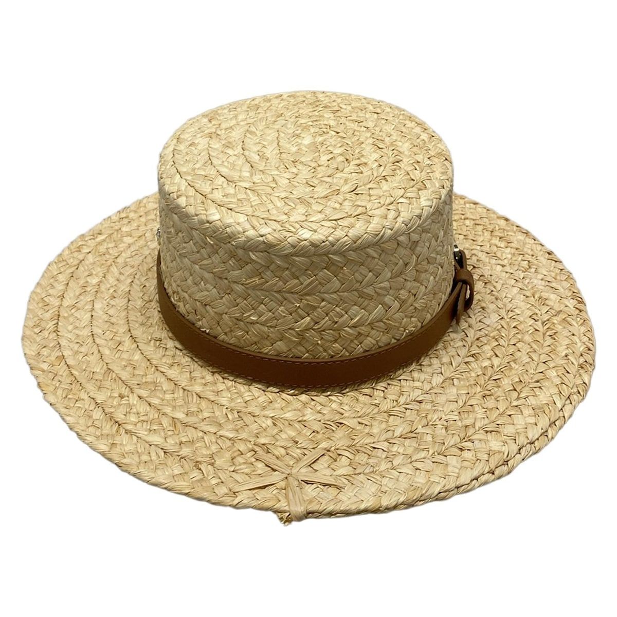 ×ブラウン レザーベルト