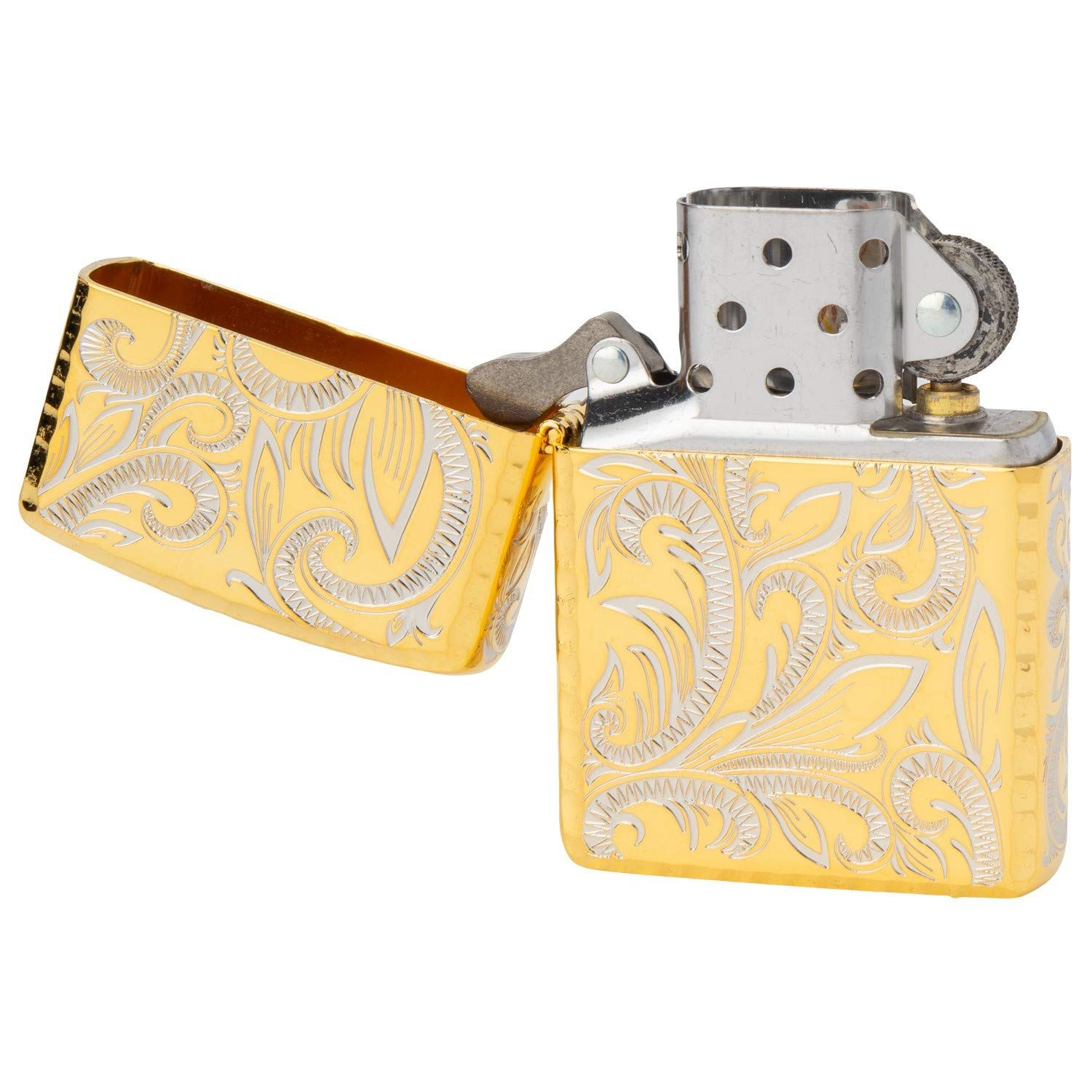 ZIPPO ジッポー ライター アーマー クラシック アラベスク 5面加工