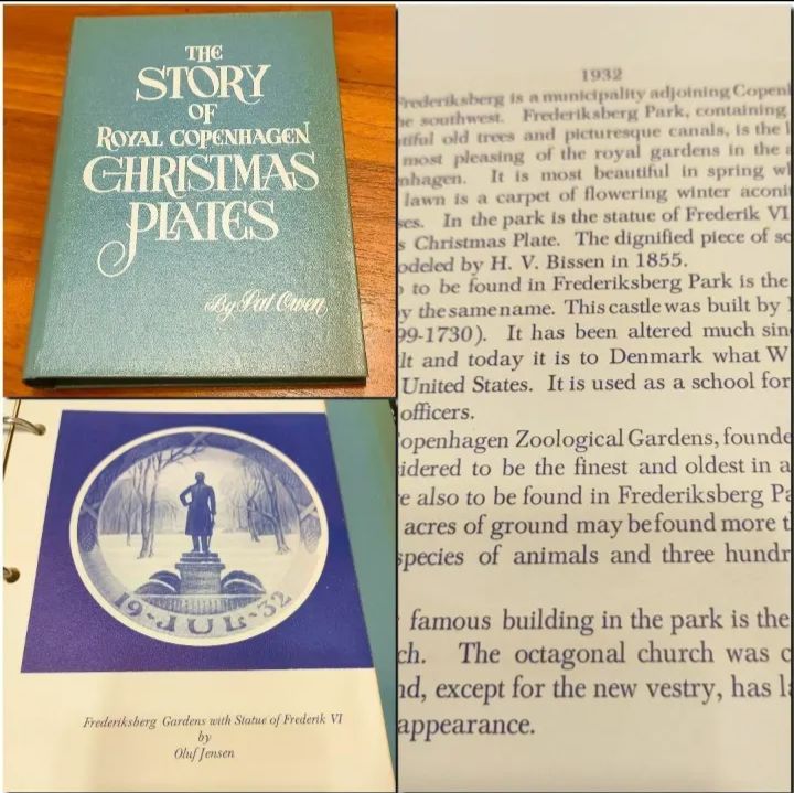 美品☆ロイヤルコペンハーゲン イヤープレート 1932年