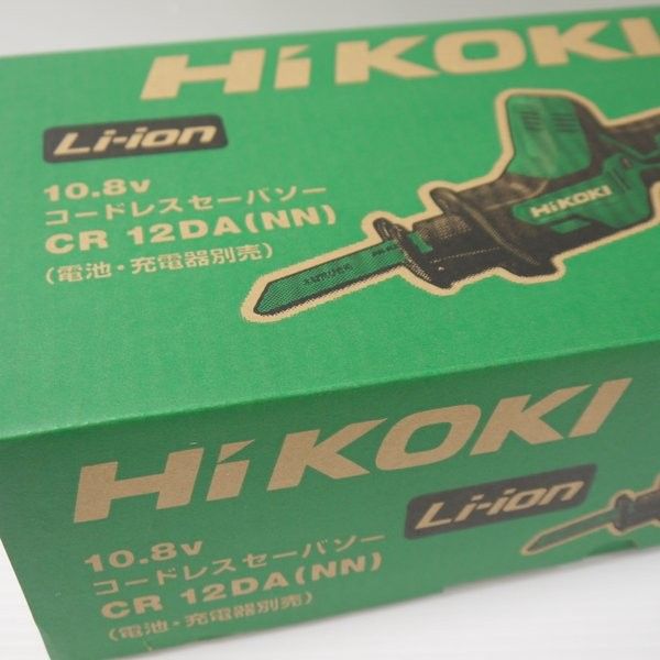 HiKOKI コードレスセーバソー CR12DA NN 10.8V 50mm 本体のみ 電気のこぎり 充電式 ハイコーキ ≡DT4669