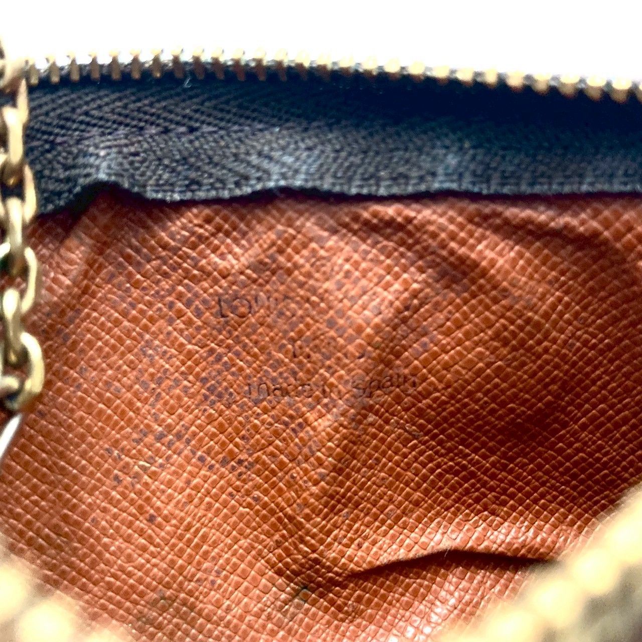 ルイヴィトン ポシェットクレ コインケース 小銭入れ キーフック付き