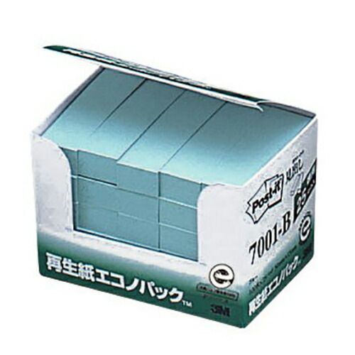まとめ買い10個セット品 スリーエム ポスト イット Ｒ 製品 単品 パック エコノパック ＴＭ 製品シリーズ パワーパック 業務用パック 7001-B ブルー 25個