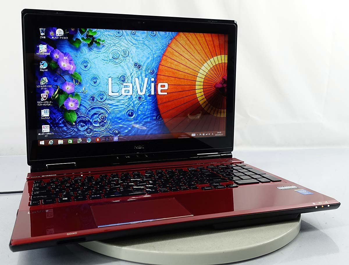 ノートパソコン Windows10 NEC LaVie L LL750/MSR - ノートPC