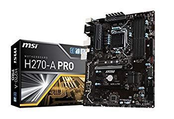 【中古】(未使用･未開封品)　MSI H270-A PRO マザーボード [Intel H270チップセット搭載] MB4136 6k88evb