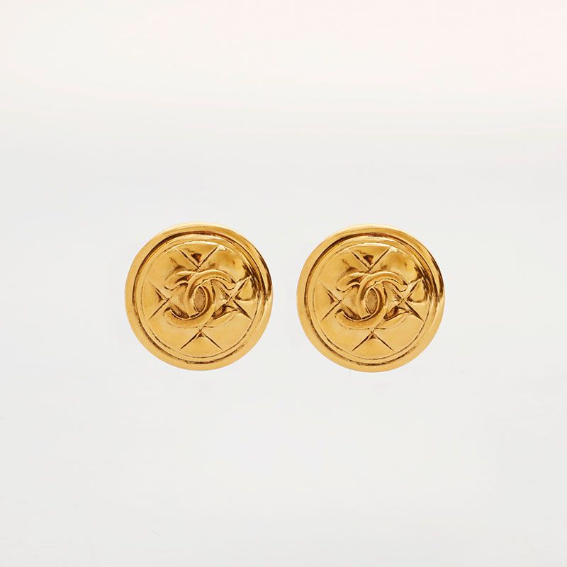 CHANEL シャネル イヤリング ココマーク マトラッセ