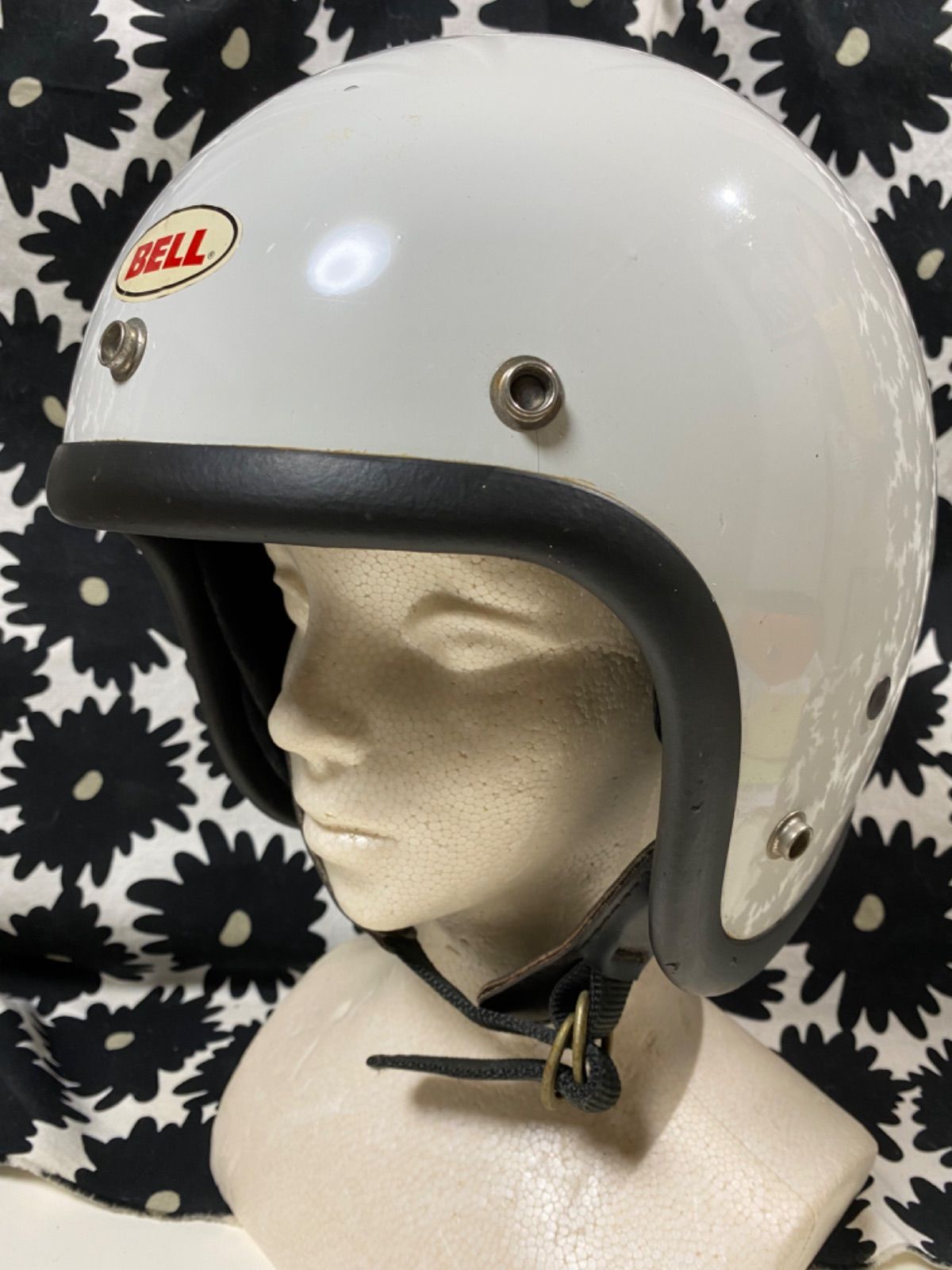 【大得価低価】BELL RT R-T アールティー ホワイト　70’s ビンテージヘルメット セキュリティ・セーフティ