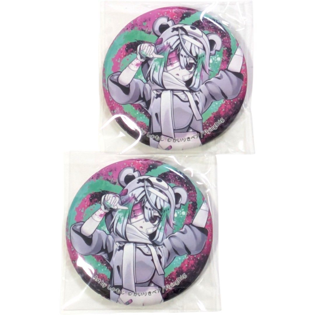 かいりきベア2ndワンマンライブ ヤミパラ ヤミくじ 缶バッジ×6点セット かいりきベア2ndワンマンライブ ヤミパラ ヤミくじ 缶バッジ×6点