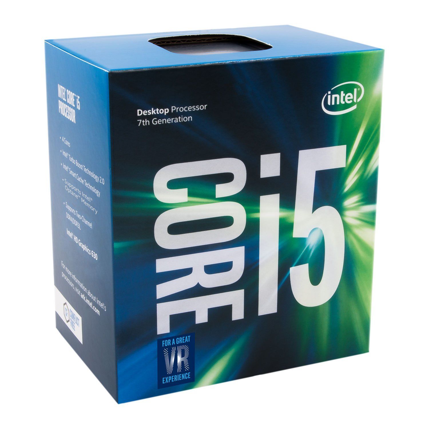 Intel CPU Core i5-7500 3.4GHz 6Mキャッシュ 4コア/4スレッド LGA1151 BX80677I57500 【BOX】【日本正規流通品】 