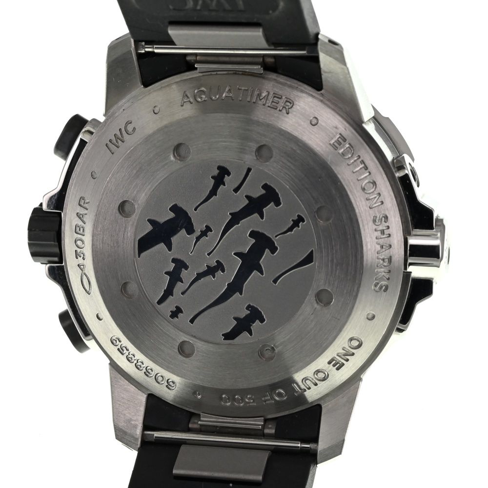 あめ様 IWC IWC SCHAFFHAUSEN IW379506 アクアタイマー シャーク クロノグラフ