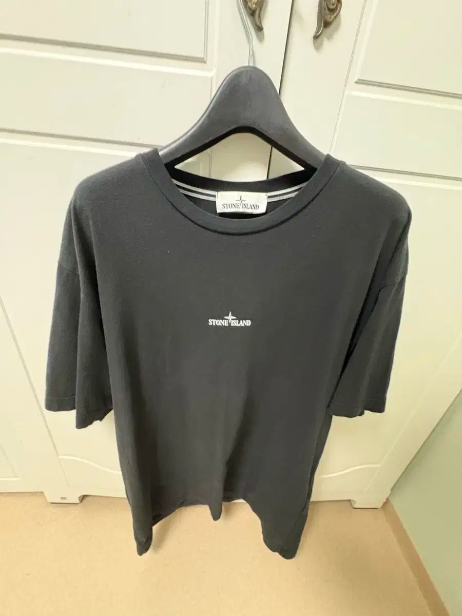 STONE ISLAND ストーンアイランド チェスト ロゴ バックプリント 半袖 xl