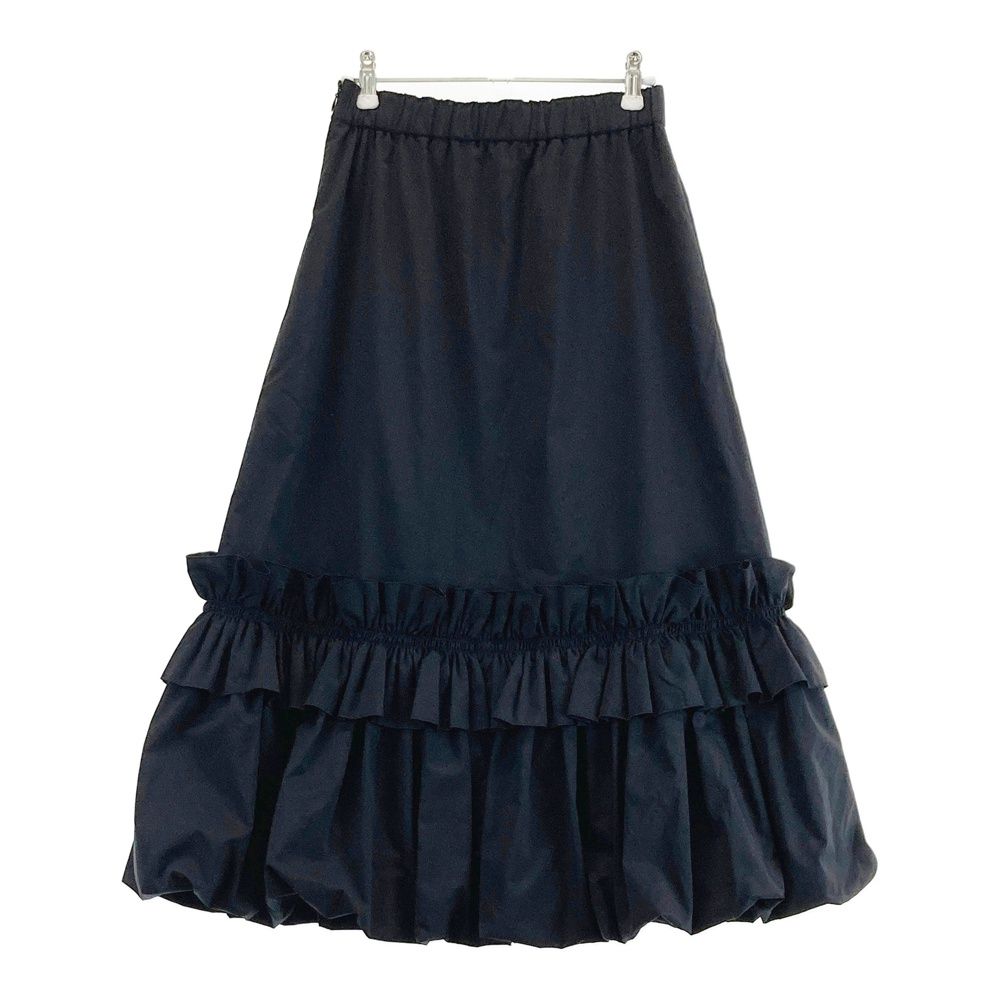 UNITED ARROWS ユナイテッドアローズ バブルヘム ロングスカート ブラック系 38 240101489657 レディース