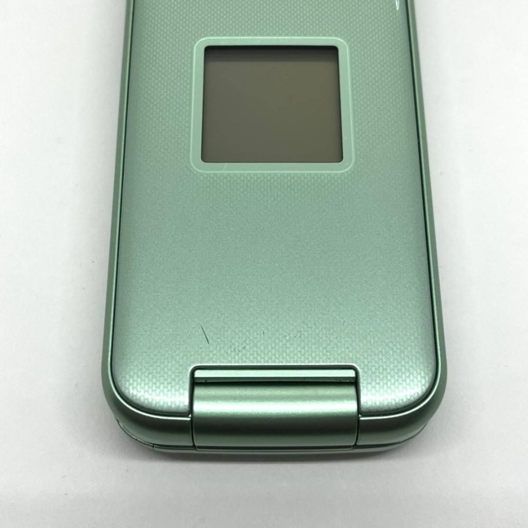 良品 らくらくホン docomo F-02J ミントグリーン SIMフリー ㊱ - メルカリ