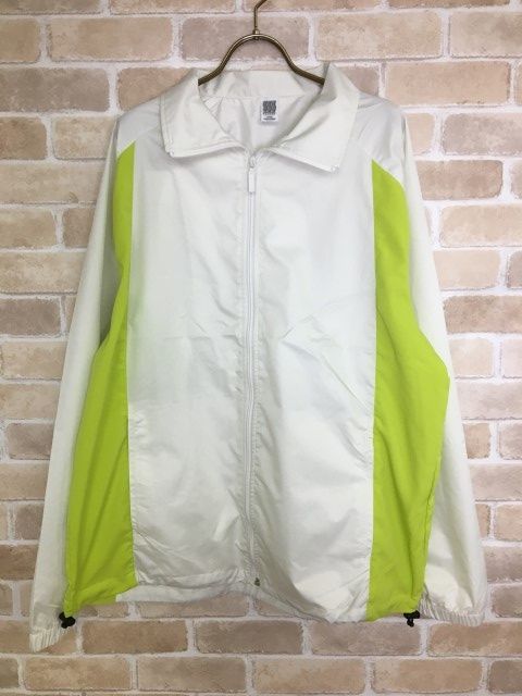 【中古】日本製 COMFORTABLE REASON ｺﾝﾌｫｰﾀﾌﾞﾙ ﾘｰｽﾞﾝ WARM UP LIGHT JACKET ｳｫｰﾑｱｯﾌﾟ ﾗｲﾄ ｼﾞｬｹｯﾄ ﾎﾜｲﾄ ﾗｲﾑ L 33859922