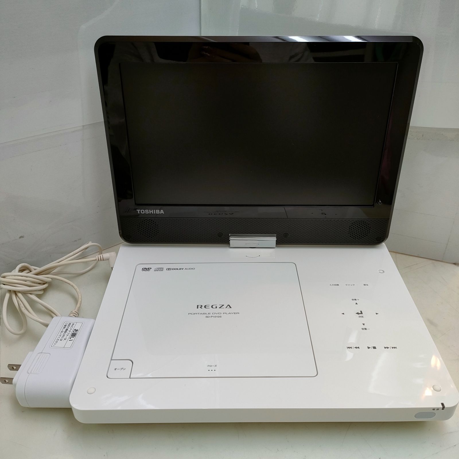 東芝レグザ SD-P1010S ポータブル DVD プレーヤー