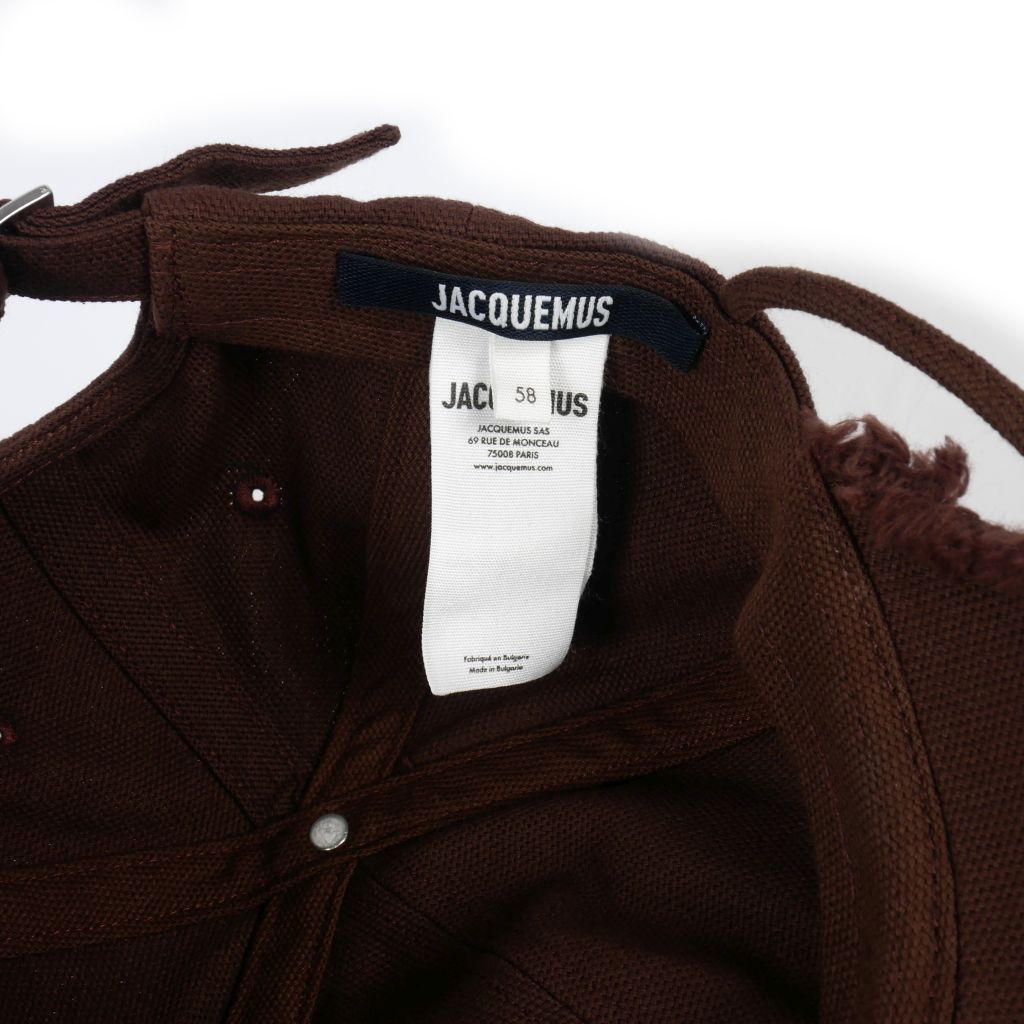 ジャックムス JACQUEMUS La casquette Artichaut フリンジ