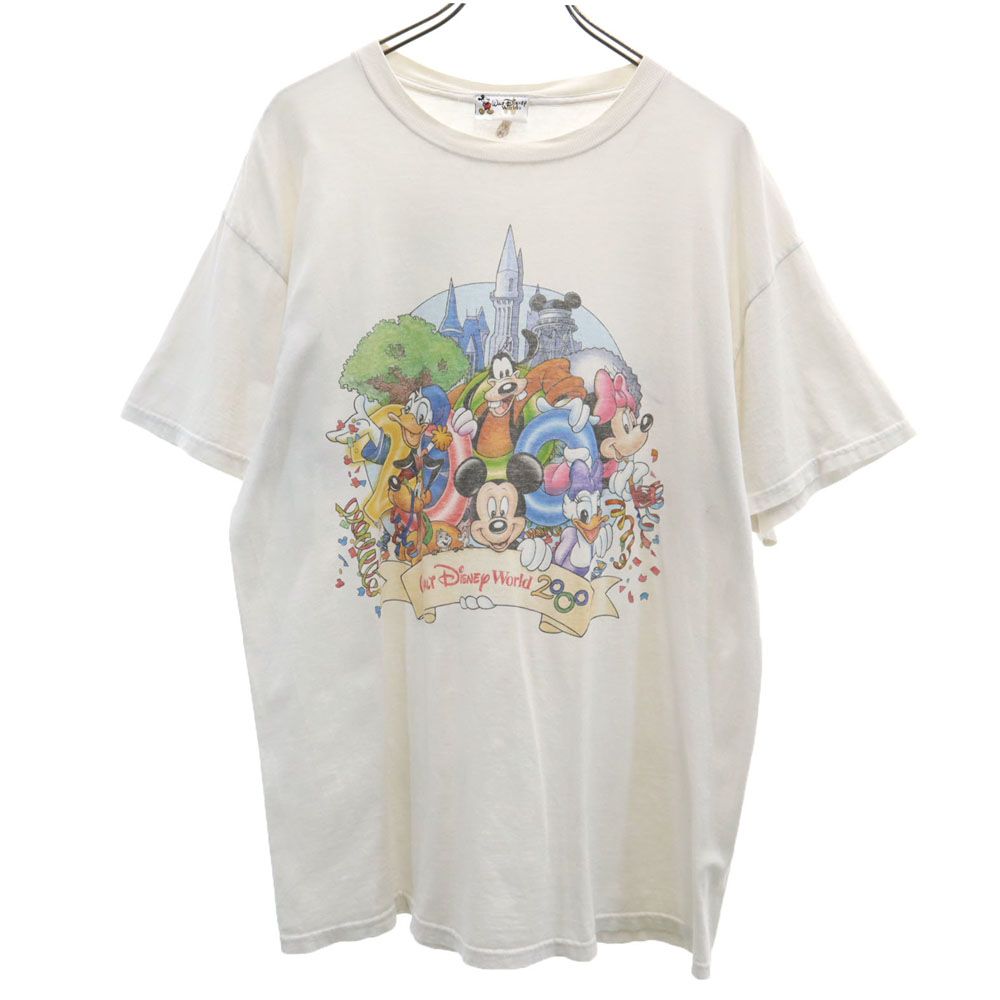 2000年 Disney ディズニーワールド ビンテージTシャツ Disney ディズニー WDW 2000 ヴィンテージ Tシャツ 半袖 輸入品