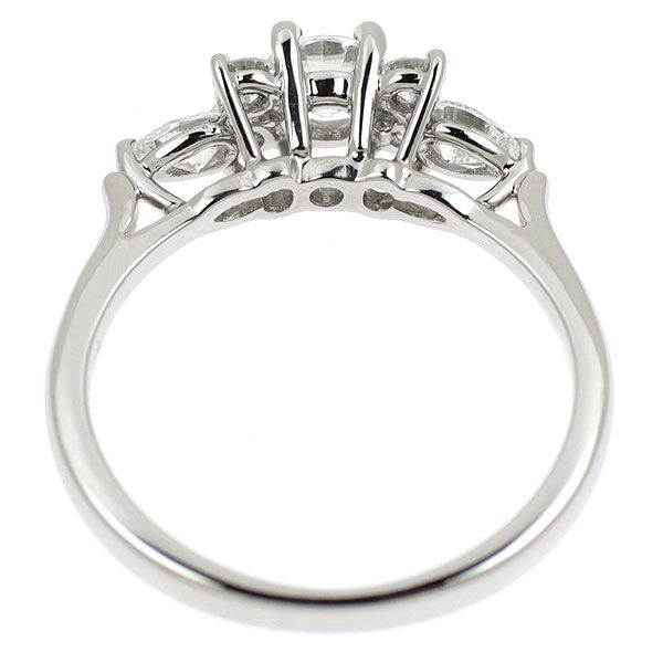 ティファニー Pt950 ダイヤモンド リング セブンストーン