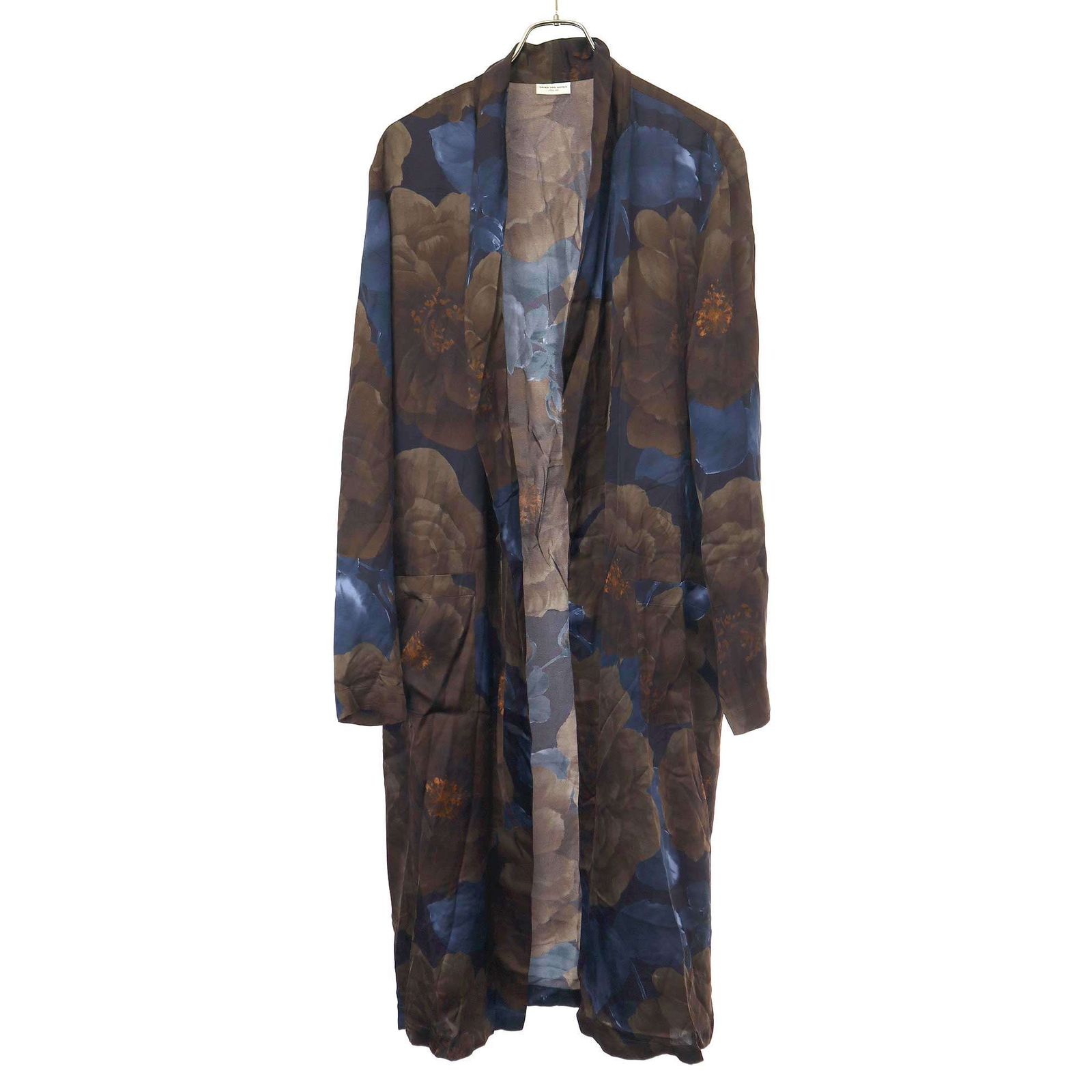 DRIES VAN NOTEN ドリスヴァンノッテン 20SS Flower Print Gown Coat 